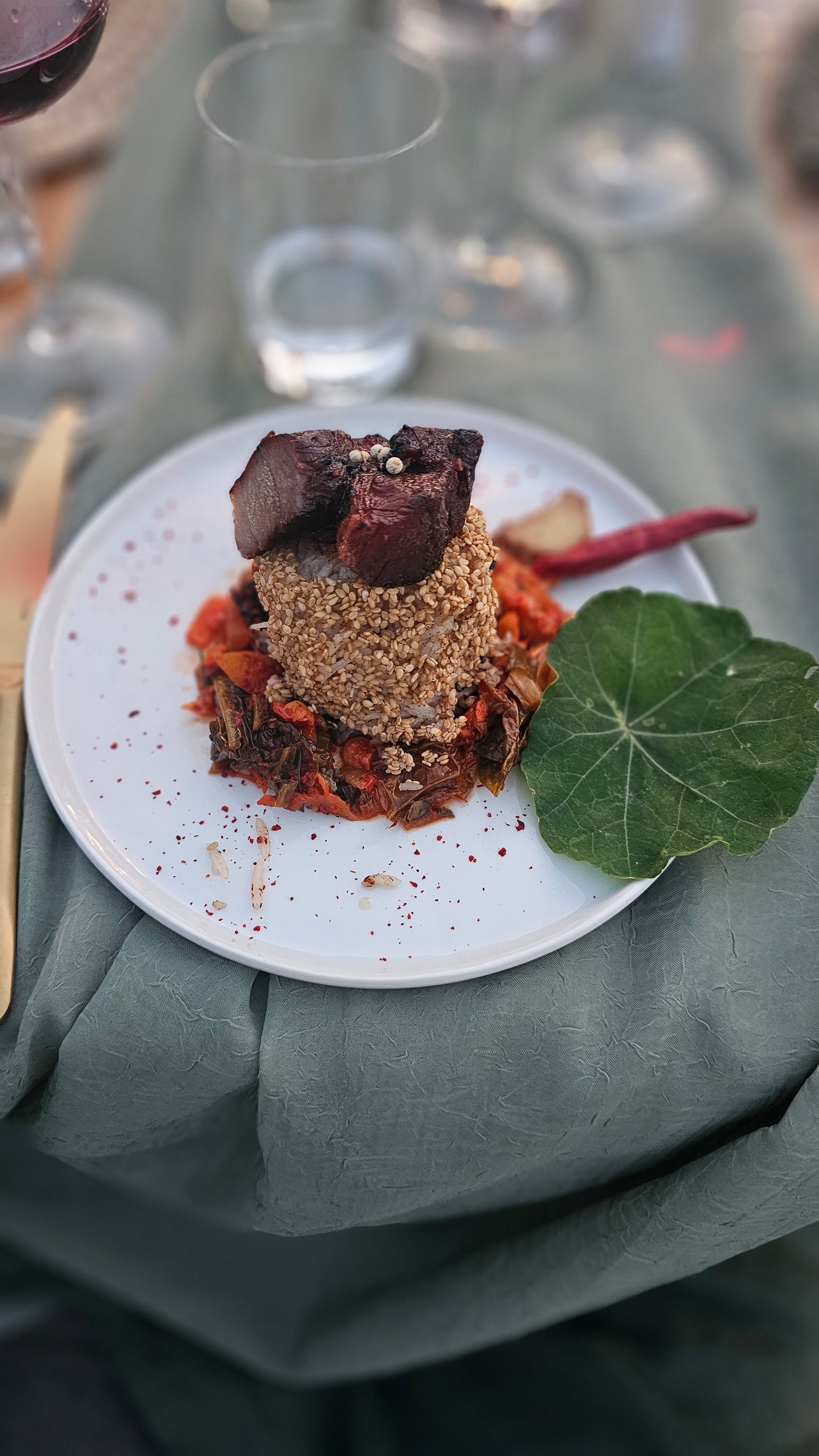 Farm-to-Table Dinner Experience at Rookie Blooms Flower Farm