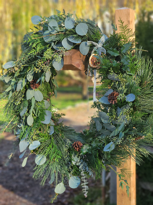 Fresh Winter Wreath