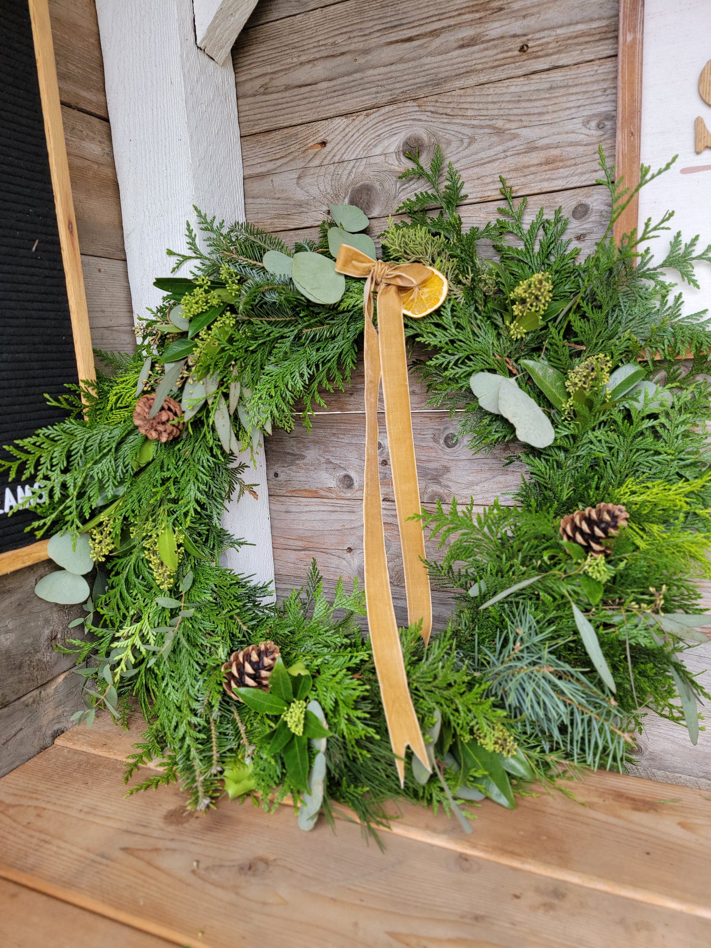 Fresh Winter Wreath