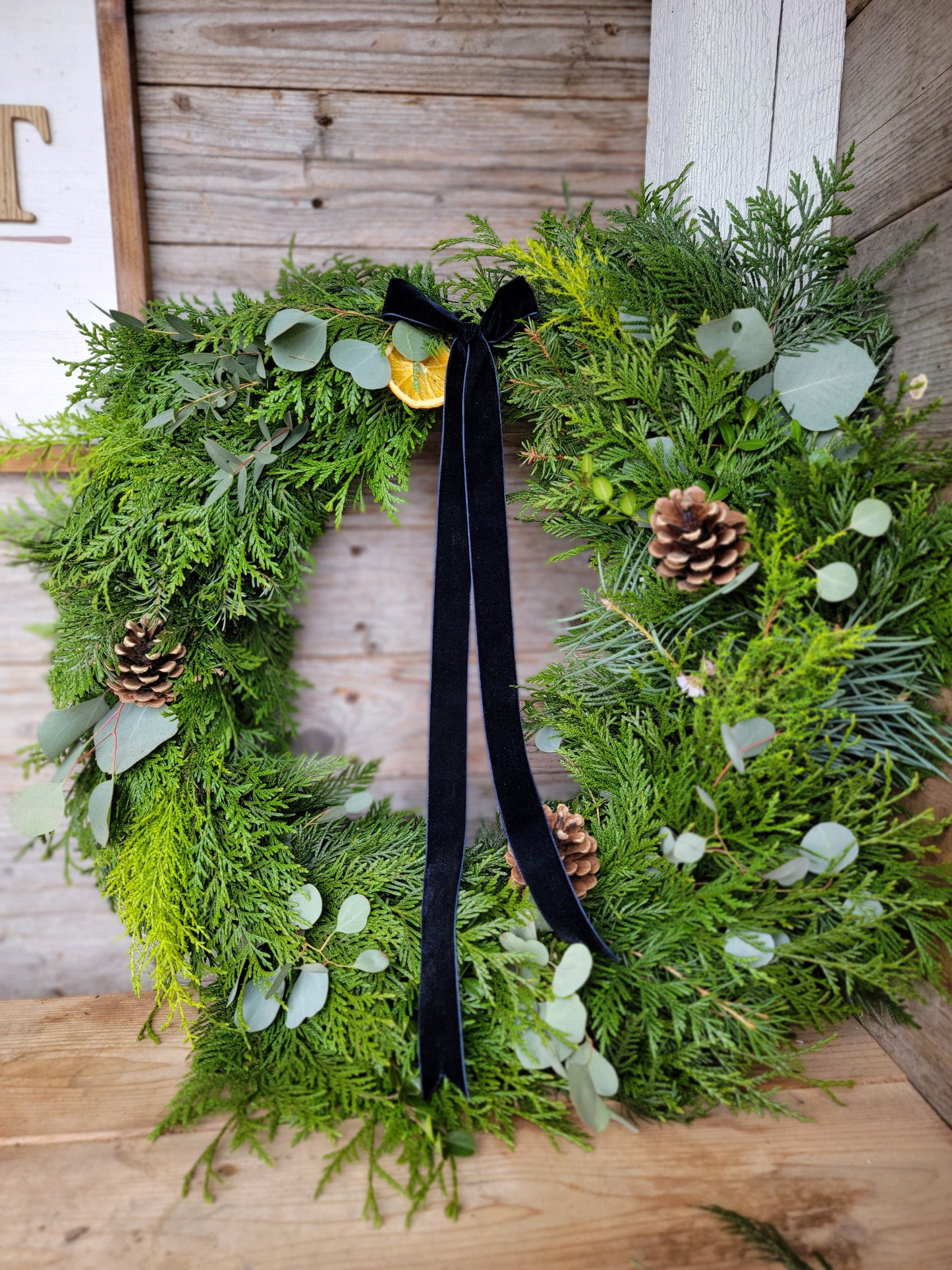 Fresh Winter Wreath