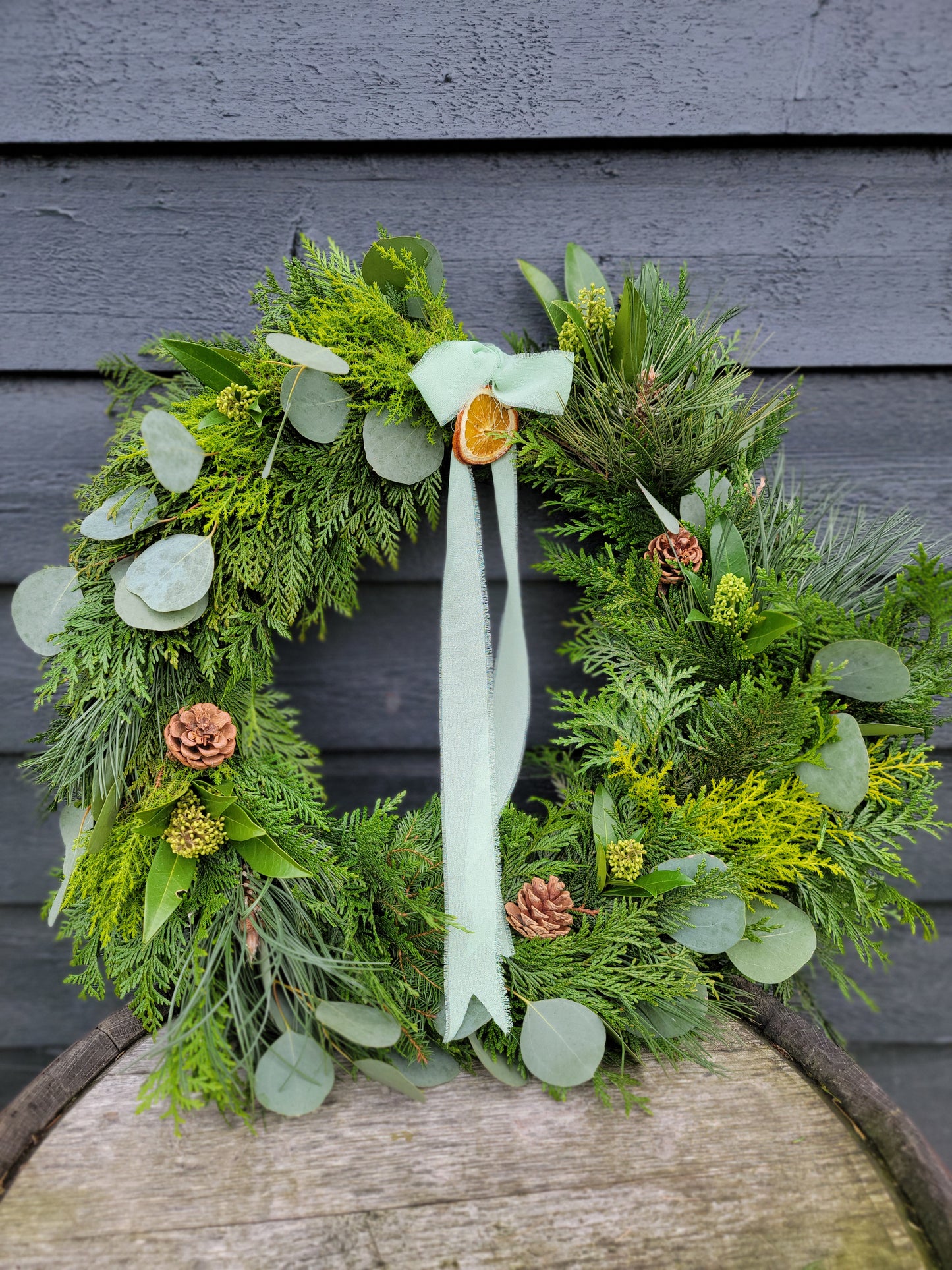 Fresh Winter Wreath