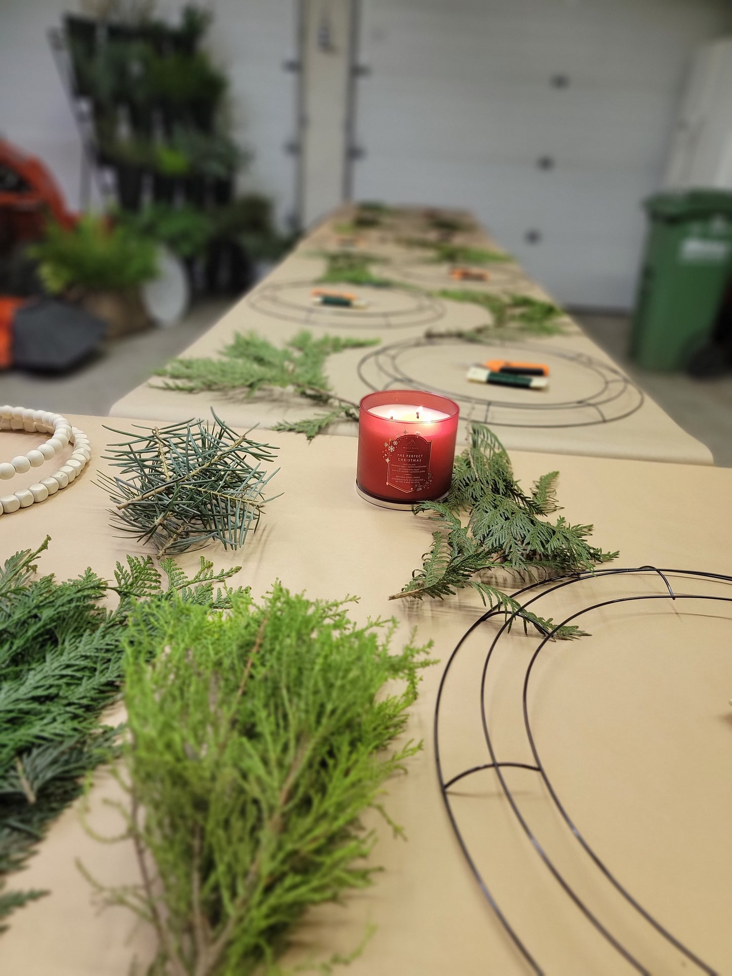 Mobile Private Wreath Workshop (10 people)