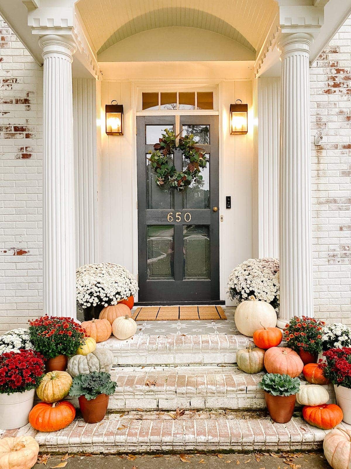 Fall Porch Installation