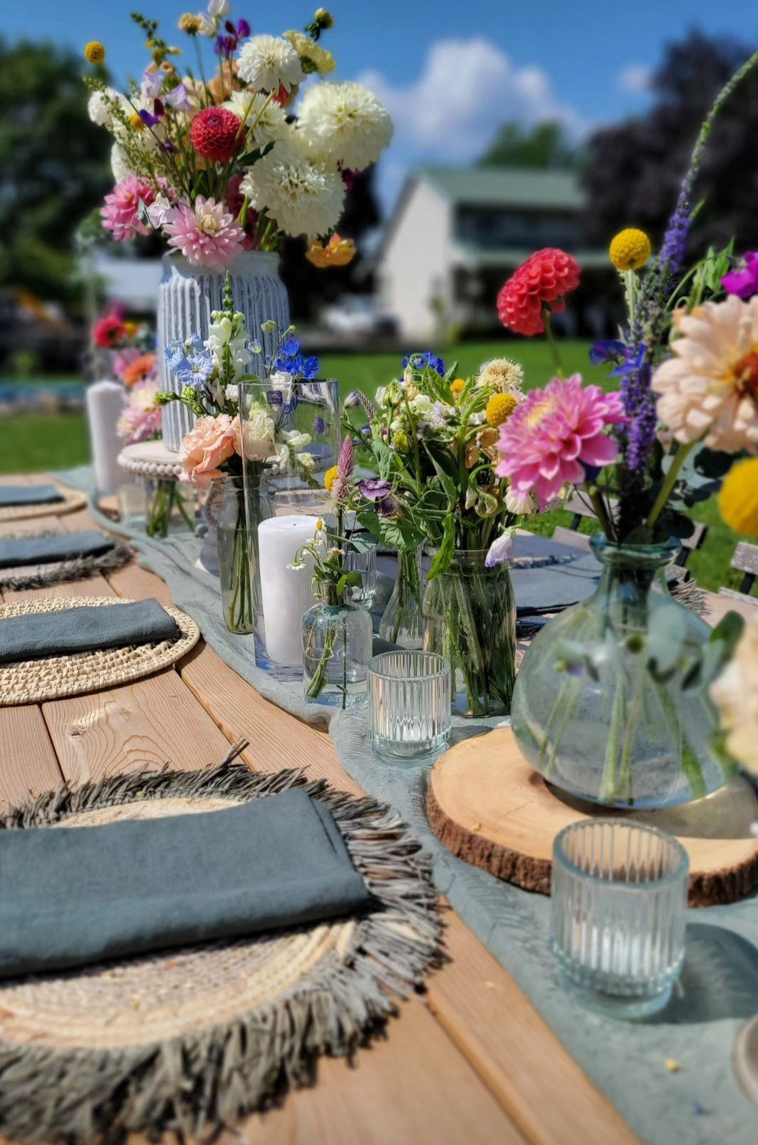 Farm-to-Table Dinner Experience at Rookie Blooms Flower Farm
