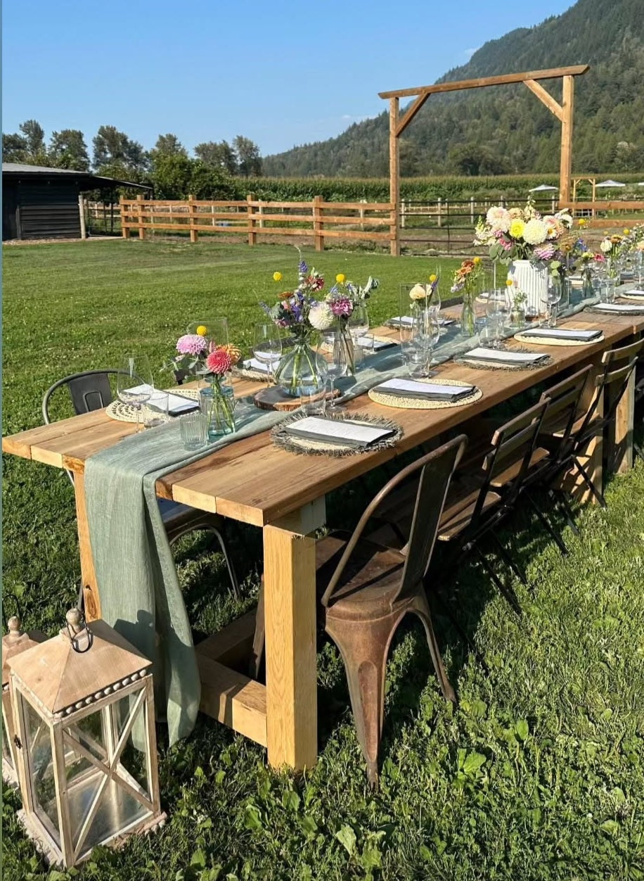 Farm-to-Table Dinner Experience at Rookie Blooms Flower Farm